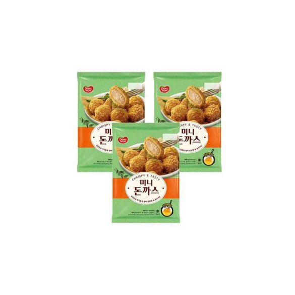 미니돈까스 900g 3개 